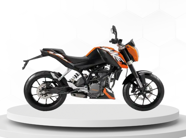 KTM 200 Duke bike